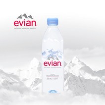 에비앙 천연 광천수 500ml, 24개