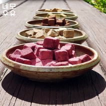 네모우유 흑설탕스크럽비누 3개 (어성초 율무 녹차) 수제비누, 210g