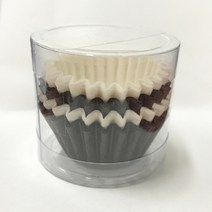 쿡앤베이크 미니머핀유산지 화이트n초코 60장