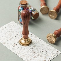 보냄 황동인장 알파벳 실링왁스, R