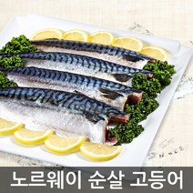 여수고기 노르웨이 순살 고등어 3kg (15-18팩)