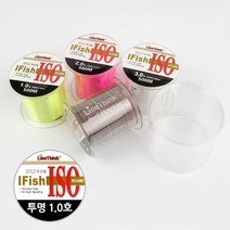 무한비투 ISO 500M 낚시줄 모노라인 민물 바다 나일론 원줄, IFISH ISO 투명 1.0호