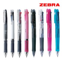 제브라 클립온 슬림 3색 4색 볼펜 0.7mm, 3. 클립온 3색 볼펜(0.7mm), 투명