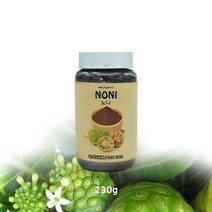 에너데이 노니 분말 가루 베트남 열매 파우더 환 파이토케미컬 제로닌 과립 말린것, 230g, 1병