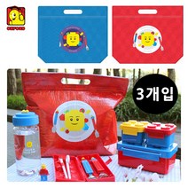 키즈원 옥스포드 피크닉 보냉백 (3개입) 도시락찬합/도시락통/수제도시락/도시락용기/일회용도시락/예쁜일회용도시락용기/그릇/스텐찬합/피크닉도시락/수제도시락, 본상품선택, 구매하기