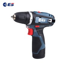 ES산업 충전 드릴 드라이버 LD1012 (12V-2.0Ah) 배터리2개 충전기