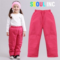 미니캠프 방수 아동스키바지 5호~15호 핑크