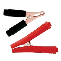 대진 국산 어스클램프 100A 200A 모음 택1 악어집게 밧데리 배터리 케이블 집게 클램프 어스집게 손잡이 전체 커버 고급형 어스선 용접선 한국산, 어스집게 100A(흑색)