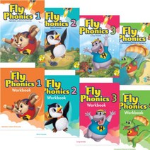 Fly Phonics 플라이 파닉스 StudentBook   WorkBook (CD포함) 1~4 선택구매 [전8권], 플라이파닉스 3 (스튜던트북 워크북)