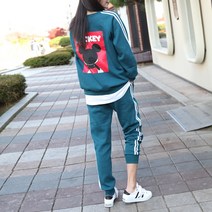 핫핀 (정품) 사각 미키 트레이닝세트 (F-XL)