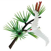 아시아몰/일본바란/음식장식조화/스시장식/요리장식/솔방울/소나무학/일식소품, 소나무(학), 30개