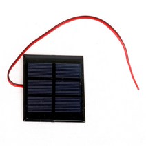 와이지알씨 태양전지판 1.5V 300mA 태양열판 태양열판넬 솔라셀 충전기 솔라판, 1개