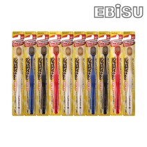 EBISU 일본 에비스칫솔 프리미엄케어(61) 미세모 10개, 1set, 10개입