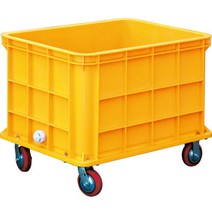 세화파렛텍 플라스틱 점보상자 점보박스 400L (바퀴포함), 1개