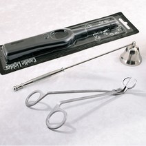 [캔들이케아] 소이캔들 관리용품 3종세트3 캔들라이터(대)+캔들스너퍼+윅트리머심지가위, 캔들 라이터(대) + 캔들 스너퍼 + 심지 가위