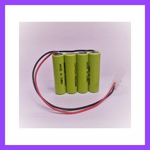 Daeil 4N600AA-(4.8V 600mAh)R1+소방암 니카드조립, 1개