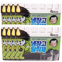 산도깨비 [슬림형]냉장고 탈취제 숯 200g, 8개