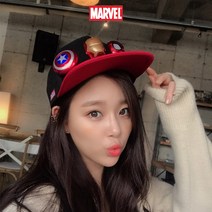 마블 3D 피규어 커스텀 모자 벨캡 악세사리 와펜 LED 타입 자석타입