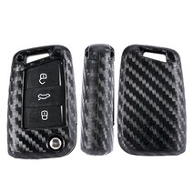 폭스바겐 7세대 카본룩 스마트키 케이스, 01.카본룩케이스