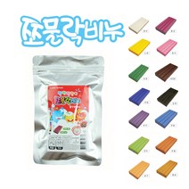 쪼물락비누 100g 클레이비누 비누만들기, 분홍, 1개
