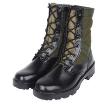UK 비긴워크 테러화 국방색 긴목 지퍼 전투화 워커 부츠