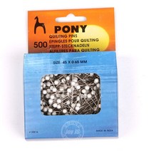 조이십자수 NEW CROWN 시침핀 실크핀 진주핀, PONY 진주핀(흰색)-대, 1세트