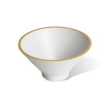 이천고백자 시리즈 접시 쿠프 공기 면기 볼 초장기 멜라민그릇, 퓨전볼, 1개