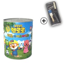 노루페인트 뽀로로 키즈 바이오 페인트 0.9L 반광 간단세트, 뽀로로 바다