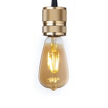 모든조명 LED 에디슨전구 3W ST64, 전구색, 1개