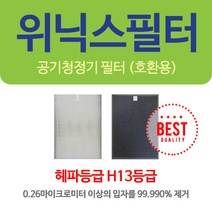 스마트필터 위닉스 공기청정기 필터 전모델, 1세트, WACU300