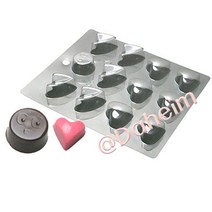 다하임 초콜릿 몰드 모음, 초콜렛몰드(하트2종스마일), 1개