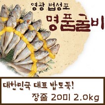 영광굴비 법성포 선물세트 20미 법성포굴비 참조기 산지직송 제수용 2kg 굴비, 3세트, 2.0kg