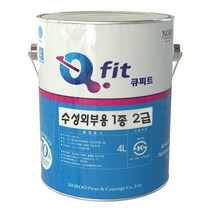 노루페인트 KSM6010 1종 2급 외부용 수성페인트 4L 무광, 하늘4