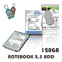 씨게이트 WD 도시바 브랜드 노트북용 2.5인치 하드디스크 HDD 중고 하드 160G 250G 320G 500G 1TB 1테라, 2.5인치HDD, 120GB