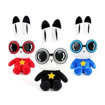 [돌앤돌스] 선글라스바니 봉제인형_32cm 토끼인형 동물인형 캐릭터인형, 블루
