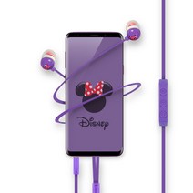 Disney 여성을위한 커널형 스마트폰 리모트 이어폰 M2, 라임