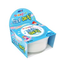 아모스 스노우매직 점토, 흰색, 70g