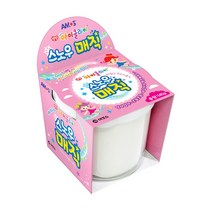 아모스 스노우매직 점토, 흰색, 140g