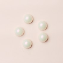 수니네일 셀프 네일 재료 C커브진주 파츠, 1개, 04.파츠_C커브진주_아이보리(대)_5p
