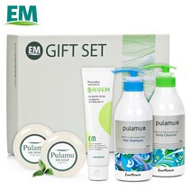 EM 풀라무세트 4-7호(샴푸1+바클1+투비2+치약1)