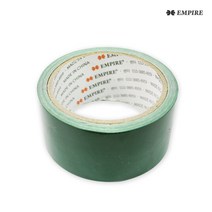 엠파이어 컬러 면테이프 천테이프 박스테이프 녹색 45mmX10M, 1개