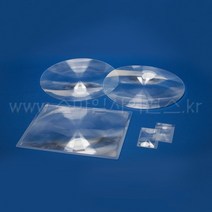 [스마일사이언스] (KSIC-3417)플란넬(flannel)렌즈(평면렌즈) 카드형 볼록렌즈