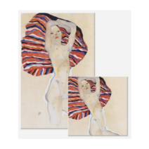[슈가덕] 에곤쉴레 에곤실레 캔버스 액자 20종 캔버스액자 명화, 누드1_25x25cm