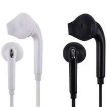 삼성 S6 S7 이어폰 + 케이스 1+1, 블랙, EO-EG920BW케이스(미포함)