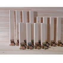 편백향기 원목상다리 접이식, 브라켓부착상다리300mm