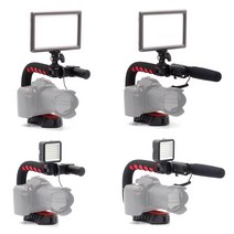 오토케 카메라 디렉터 패키지 DSLR 미러리스 촬영 장비 풀세트 U grip 유그립 삼각대 추가 파격 개인방송 VLOG 브이로그 유튜브 아프리카 PD VJ, 옵션1