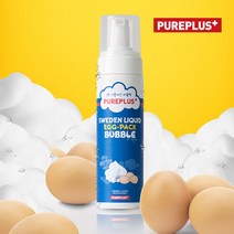 퓨어플러스 스웨덴 리퀴드 에그팩 300ml 클렌징 폼, 에그팩버블 200ml, 1개, 1개