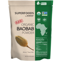 엠알엠 로우 바오밥 파우더 글루텐 프리 비건, 240g, 1개