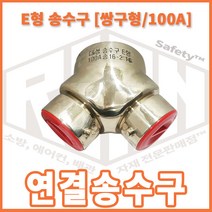 리안세이프티 송수구 E형쌍구형 (명판포함) 대성화이어