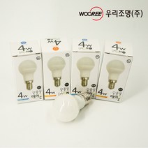 데이온 LED 미니크립톤 4W E14 / E17, 1. E14 전구색(3000K), 1개
